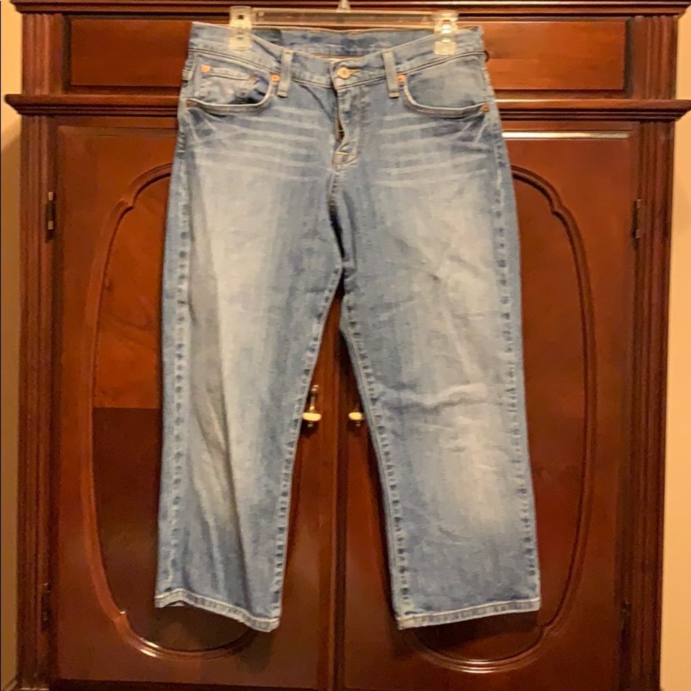 Luck Brand Crop Jeans